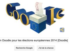 Google - Un Doodle pour les élections européennes 2014 [Doodle]