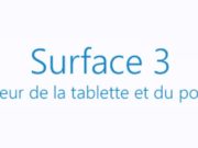 La Surface 3 face à la concurrence [infographie]