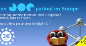 #JoeMobile - Utilisez votre forfait à l'étranger comme en France pour 2 euros par jour