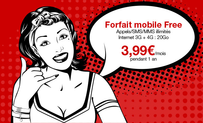 #FreeMobile brade son forfait à 19,99€ sur Vente-privee.com à 3,99€/mois