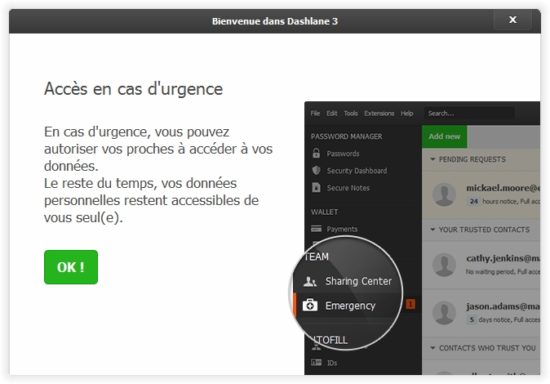 Dashlane V3 : la mise à jour du champion français des mots de passe