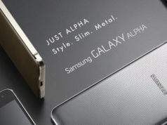 Samsung officialise de Galaxy Alpha qui fait évoluer le design de la gamme