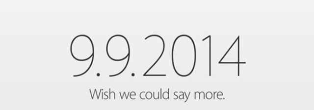 #Apple confirme la Keynote du 9 septembre 2014