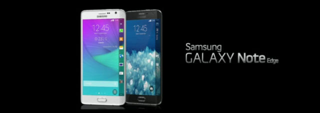 #IFA2014 - Samsung lance le Galaxy Note Edge, un Note à écran incurvé!