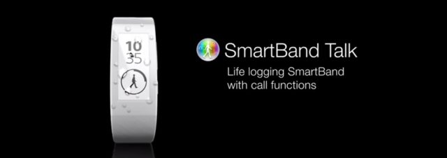 #IFA2014 - Sony présente son second bracelet connecté, le SmartBand Talk