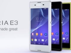 #IFA2014 - Sony Xperia E3, un smartphone d'entrée de gamme 4G