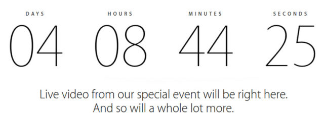 #iPhone6 - Apple retransmettra sa Keynote en direct le 9 septembre prochain à 19h