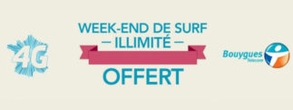 Bouygues Telecom - Un weekend de surf illimité pour le 1er anniversaire de sa 4G