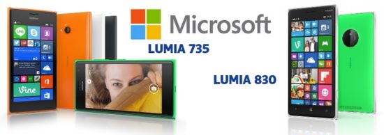 #IFA2014 - Microsoft présente ses Lumia 830 et 735 : 2 smartphones dotés de fonctions évoluées à des prix accessibles