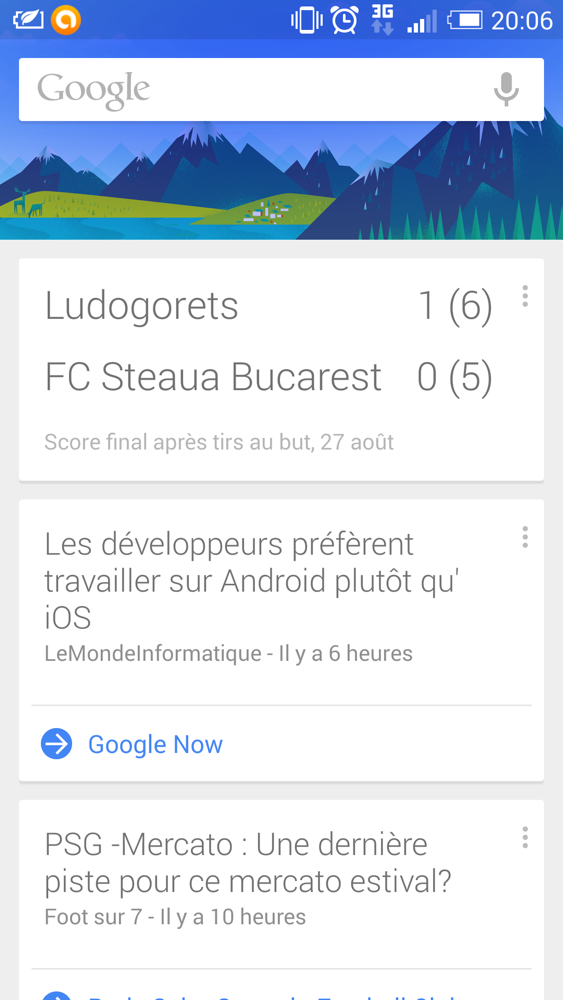 Launcher Google Now