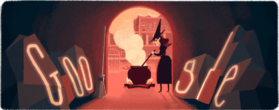Google vous souhaite un Joyeux Halloween 2014 avec 6 Doodle animés [Doodle]