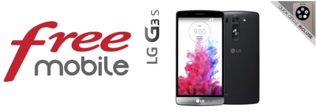 Un étui LG Quick Circle offert pour toute commande d'un LG G3S chez Free