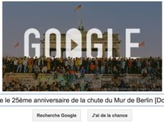 Google fête le 25 ème anniversaire de la chute du Mur de Berlin