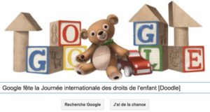 Google fête la journée internationale des droits de l'enfant [Doodle]