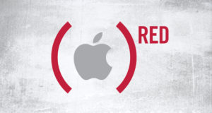 Apple soutient (RED)