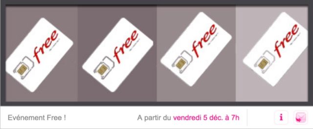 #FreeMobile bradera son forfait à 19,99€ sur Vente-privee.com à partir du 5 décembre 2014