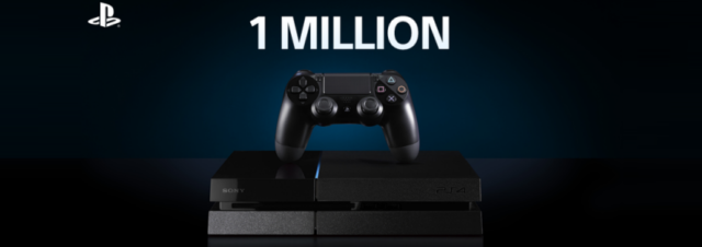 Sony passe le cap du million de PS4 vendues en France!