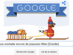 Google vous souhaite encore de joyeuses fêtes [Doodle]