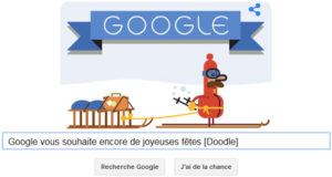 Google vous souhaite encore de joyeuses fêtes [Doodle]