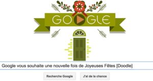 Google vous souhaite une nouvelle fois de Joyeuses Fêtes [Doodle]