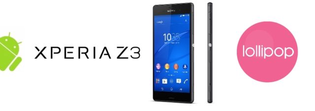 Sony Xperia Z3 : la mise à jour Lollipop pour janvier