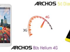 #CES2015 - Archos renouvelle son offre de smartphones et de tablettes 4G dont l'Archos Diamond et l'Archos 80b Helium