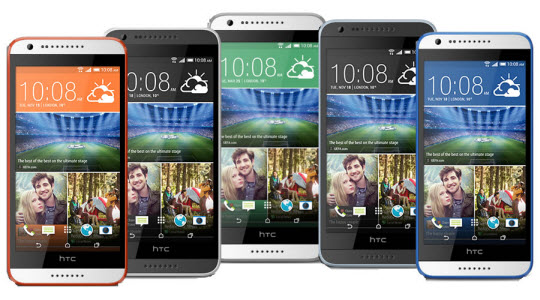HTC : les Desire 820 et Desire 620 disponibles dès à présent en France