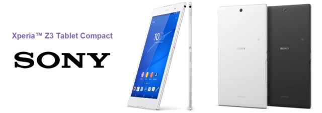 Sony Xperia Z3 Tablet Compact : finesse, légèreté et performances