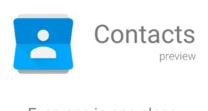 Google teste une nouvelle version de son application Contacts