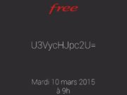 Free organise une conférence de presse surprise demain mardi 10 mars à 9h