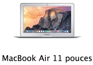 Retour sur les nouveaux MacBook Air version 2015