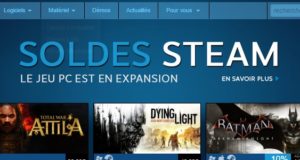 Soldes Steam à l'occasion de la promotion du boîtier TV Link