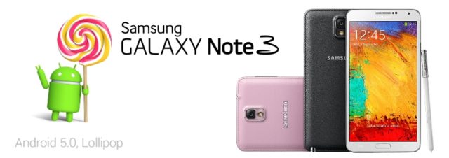 Samsung Galaxy Note 3 : la mise à jour Android Lollipop arrive !