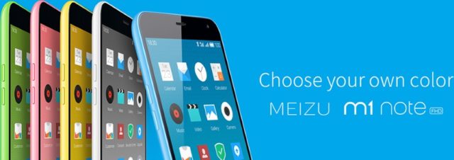 #MWC2015 - Meizu annonce la sortie de son m1 note en France