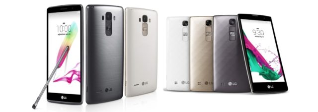 LG lance officiellement les LG G4 Stylus et LG G4c