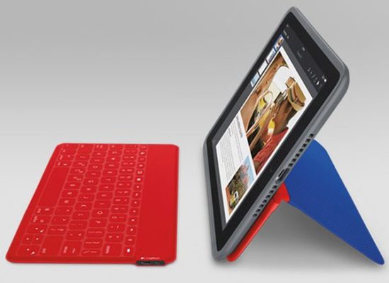 Etuis et clavier Logitech pour Ipad Air 2