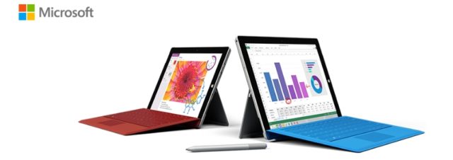 Microsoft : une nouvelle déclinaison de la Surface Pro 3