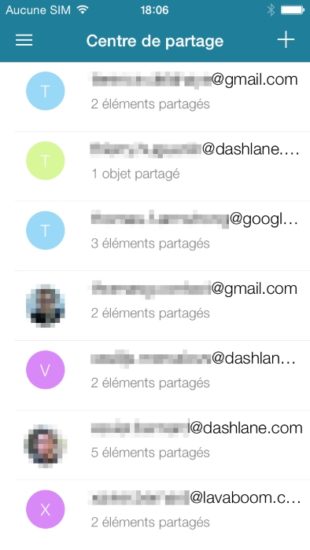 Dashlane : le partage des mots de passe et les contacts d'urgences sur iPhone et iPad