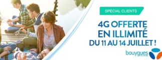 #4GBouygues – Un weekend de surf gratuit et illimité en 4G du 11 au 14 juillet