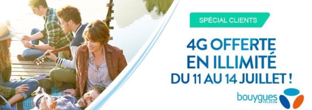 #4GBouygues – Un weekend de surf gratuit et illimité en 4G du 11 au 14 juillet