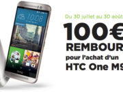 100€ remboursés pour l’achat d’un HTC One M9