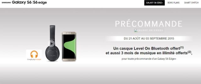 Samsung Galaxy S6 Edge+ : une date de sortie et un cadeau pour toute pré-commande