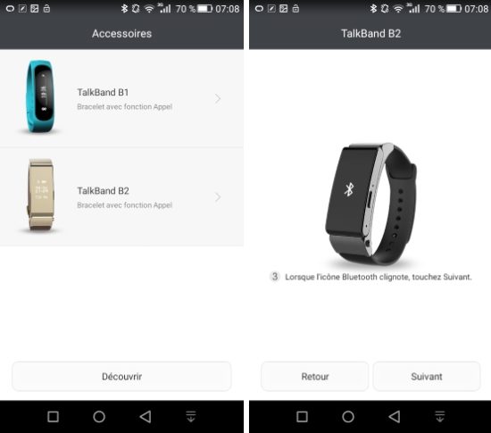 Huawei Smartband Talk B2 : un produit 2 en 1, bracelet connecté et oreillette bluetooth