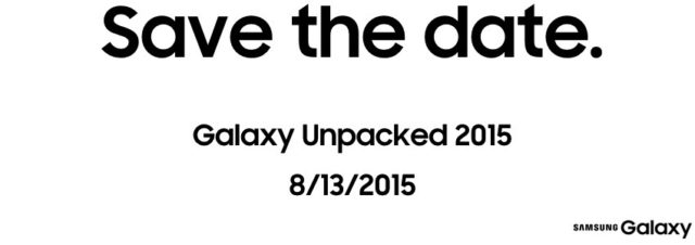 Samsung : le Galaxy Note 5 devrait être présenté le 13 août lors du Galaxy Unpacked 2015