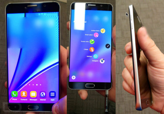 Le Galaxy Note 5 ferait mieux que les Galaxy S6 sur AnTuTu