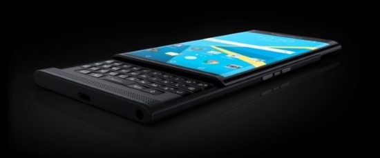 BlackBerry : le smartphone Priv se dévoile en photos