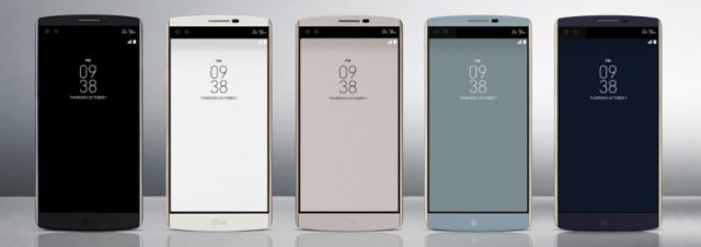LG dévoile son LG V10, un smartphone haut de gamme muni d'un double écran