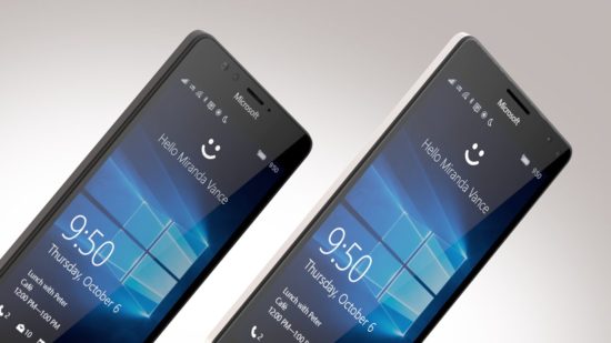 Microsoft présente les Lumia 950 et Lumia 950 XL