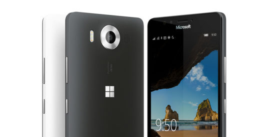 Microsoft présente les Lumia 950 et Lumia 950 XL