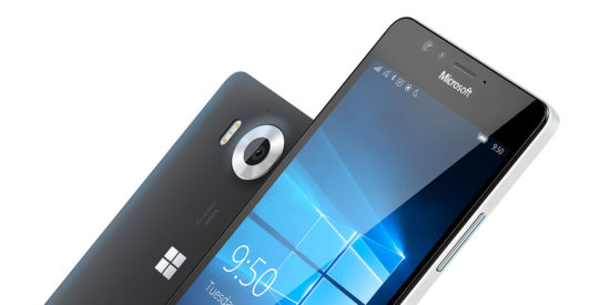 Microsoft présente les Lumia 950 et Lumia 950 XL